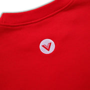 Vast Varsity Crewneck - Red