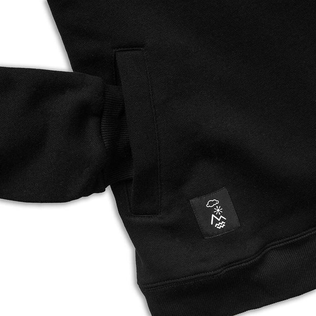 Vast Varsity Crewneck - Black