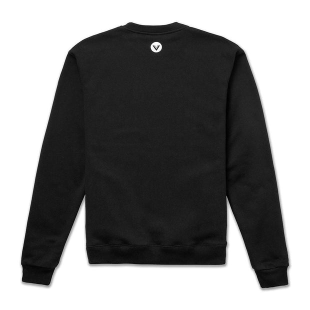 Vast Varsity Crewneck - Black