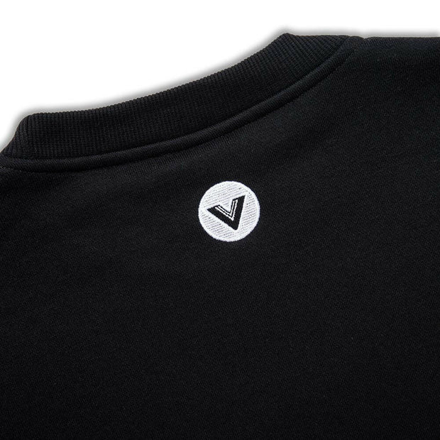 Vast Varsity Crewneck - Black
