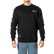 Vast Rosa Crewneck - Black