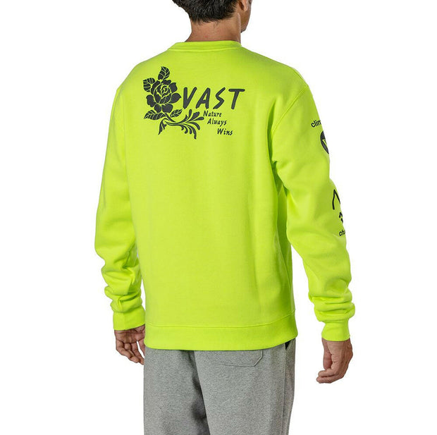 Vast Rosa Crewneck - Safety Yellow