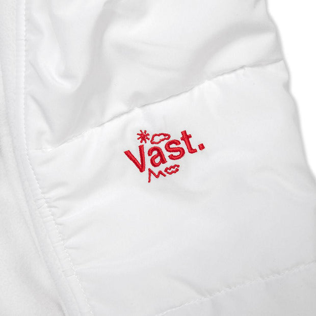 Vast Logo Pullover - White