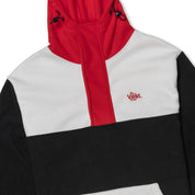 VAST 撞色系列連帽長袖長袖大學T 卡其/黃