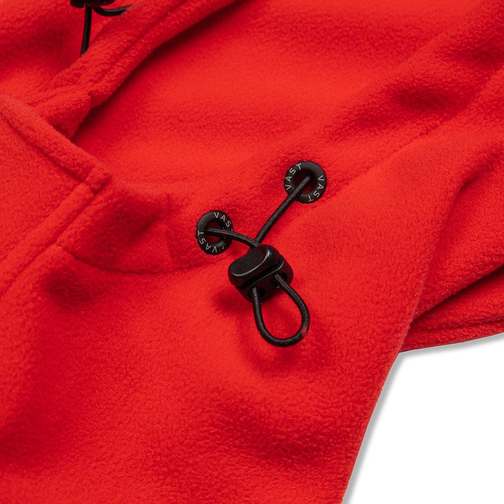 VAST 撞色系列連帽長袖長袖大學T 卡其/黃