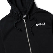 VAST Climate Change 拉鍊外套 - 黑