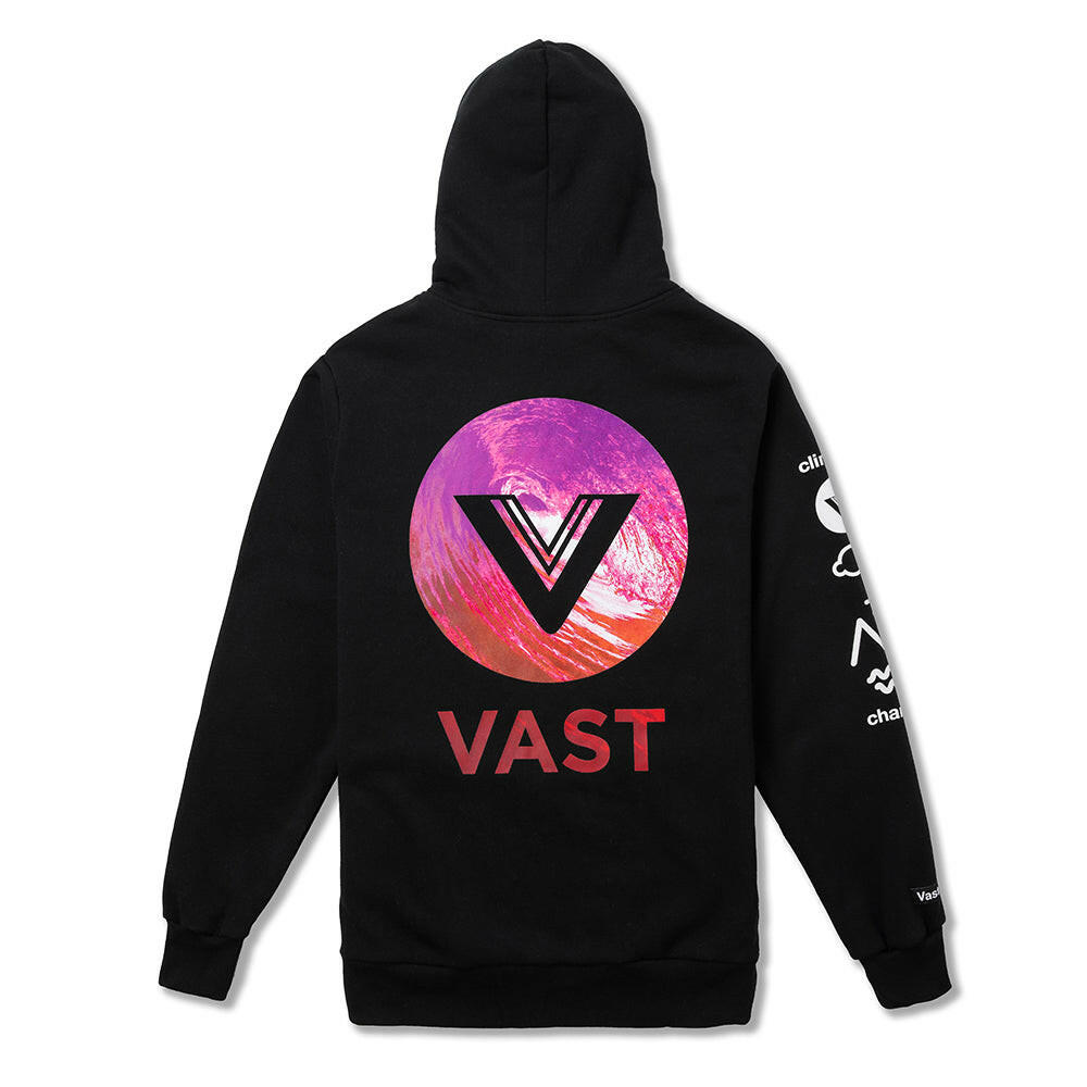 VAST Climate Change 拉鍊外套 - 黑