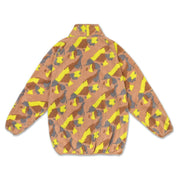 VAST 絨毛保暖外套 -迷彩橘