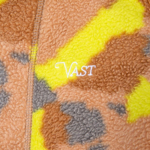 Vast Puffy Sherpa Jacket - NEON CAMO