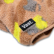 VAST 絨毛保暖外套 -迷彩橘