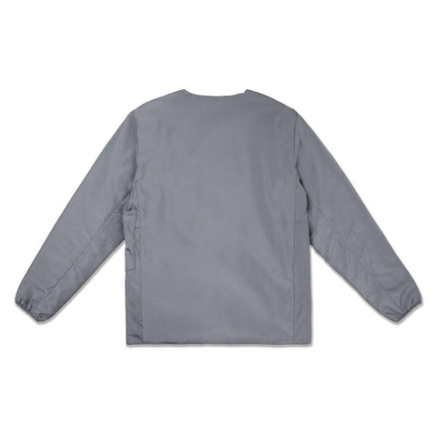 Vast No Collar Puffy Jacket - Charcoal