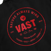 VAST Coaches Jacket - BLACK