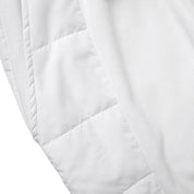 VAST 刷絨棉質長褲 - 白