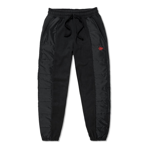 Vast Rip Fleece Sweatpants - Black 棉質長褲