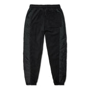 VAST 刷絨棉質長褲 - 黑