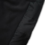 VAST 刷絨棉質長褲 - 黑