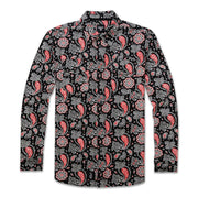 Vast Paisley Shirt - Red Multi