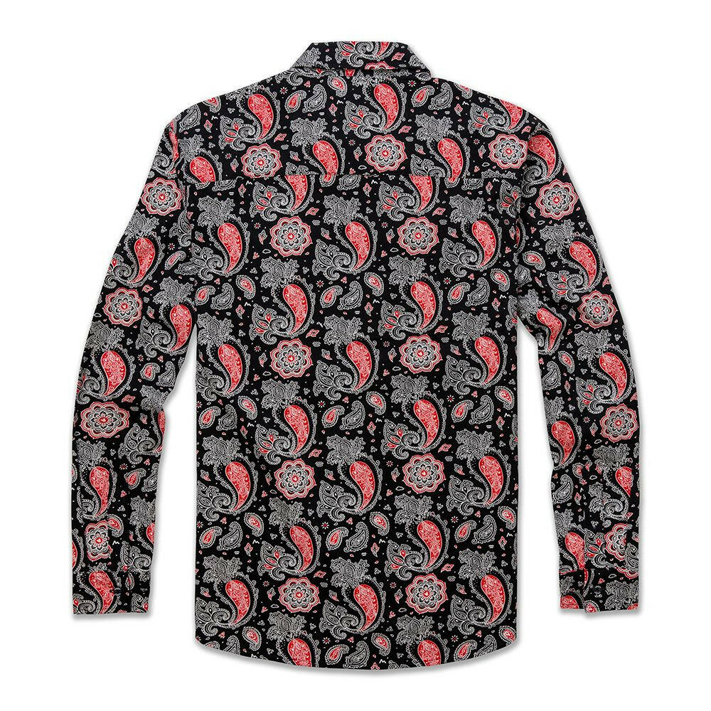 Vast Paisley Shirt - Red Multi 襯衫
