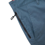 VAST 斜紋棉布窄管長褲 - 墨綠