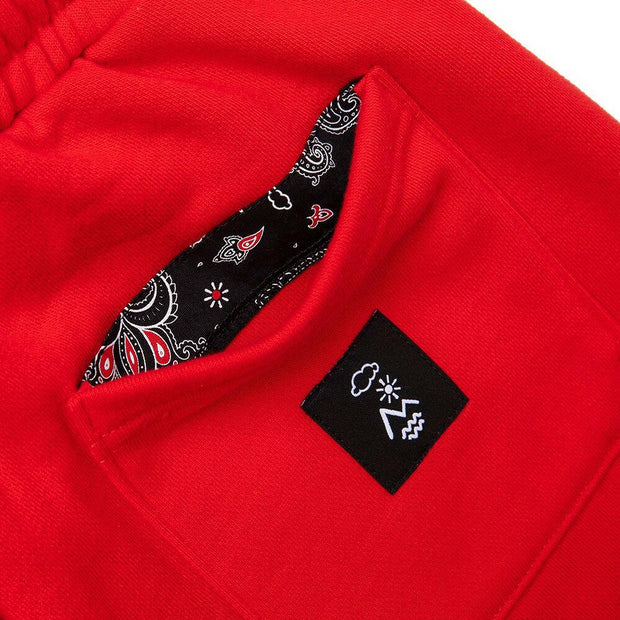 Vast Lilu Sweatpants - Red 棉質長褲