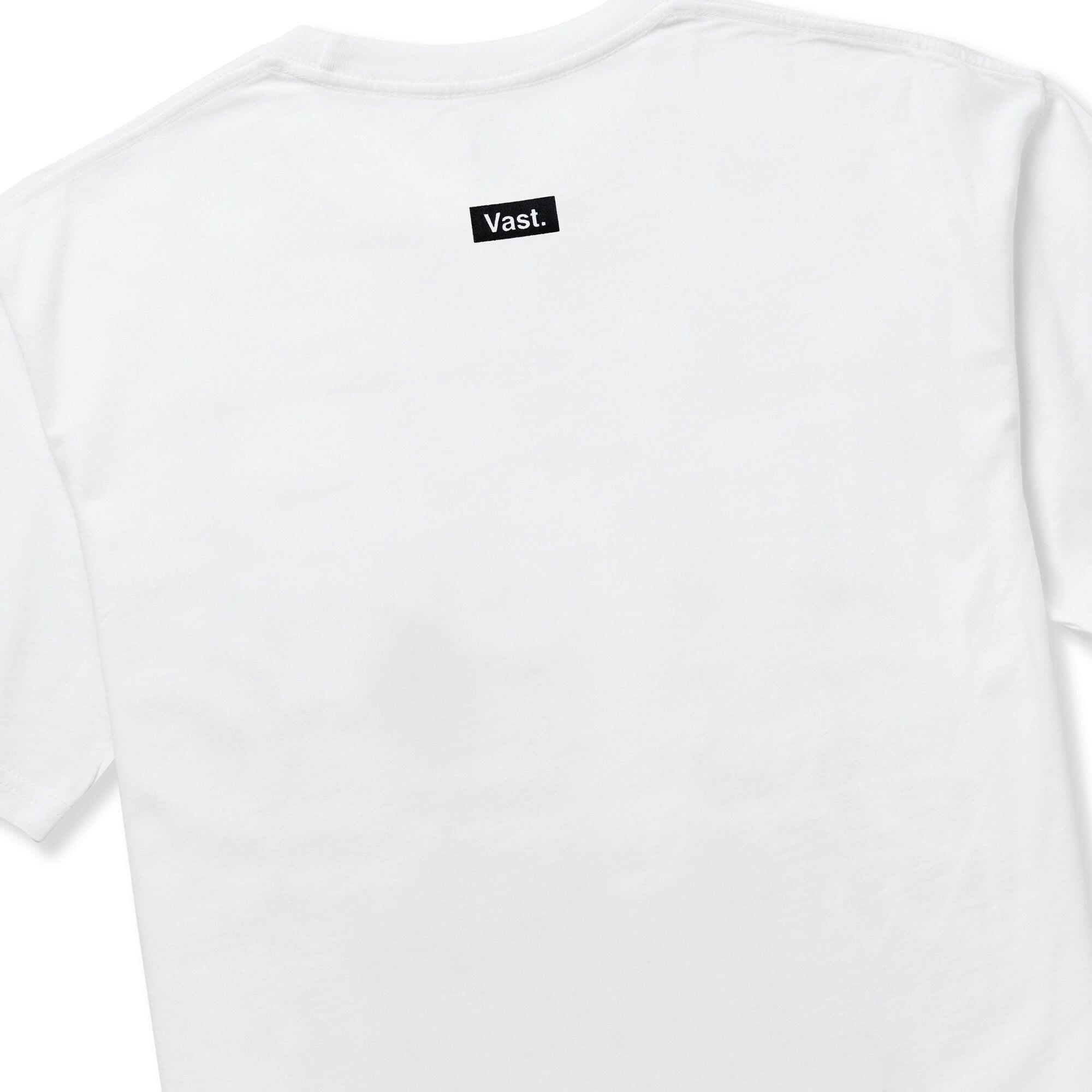 Vast Box Logo Tee - White