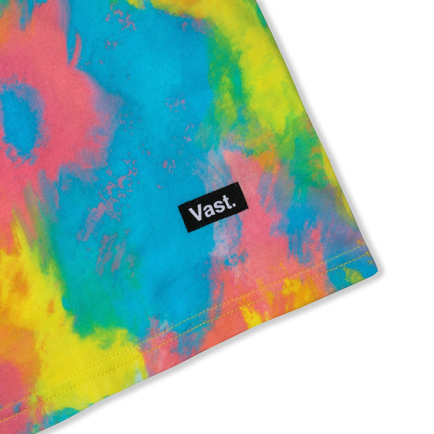 Vast Brushed QTR Sleeve-Lime Multi