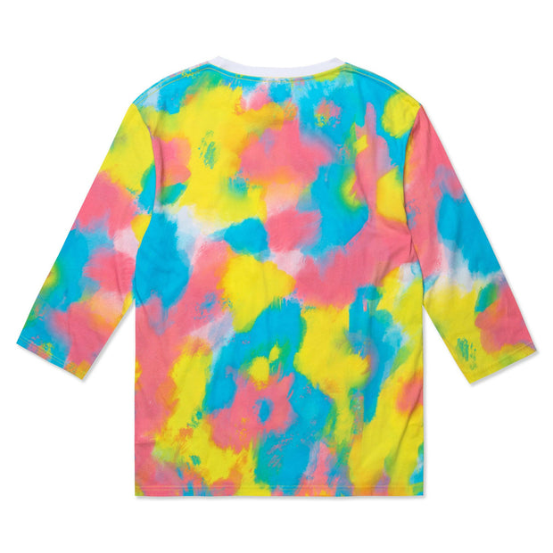 Vast Brushed QTR Sleeve-Lime Multi