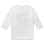 Vast Brushed QTR Sleeve-White