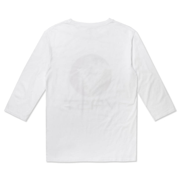 Vast Brushed QTR Sleeve-White