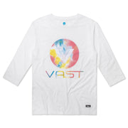 Vast Brushed QTR Sleeve-White