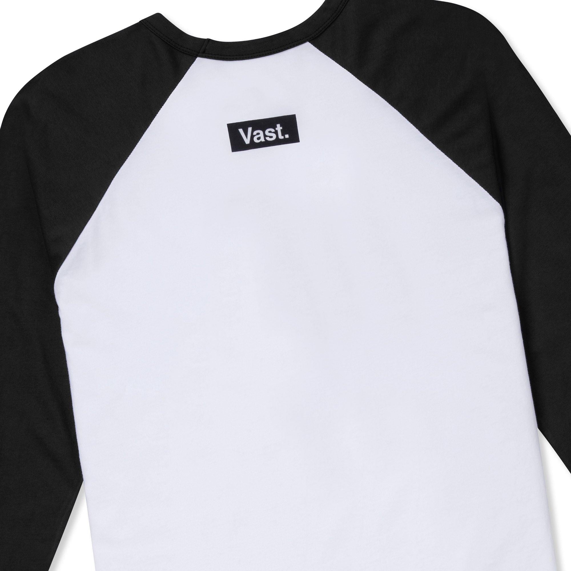 VAST YWC Raglan 七分袖 T-shirt - 黑色
