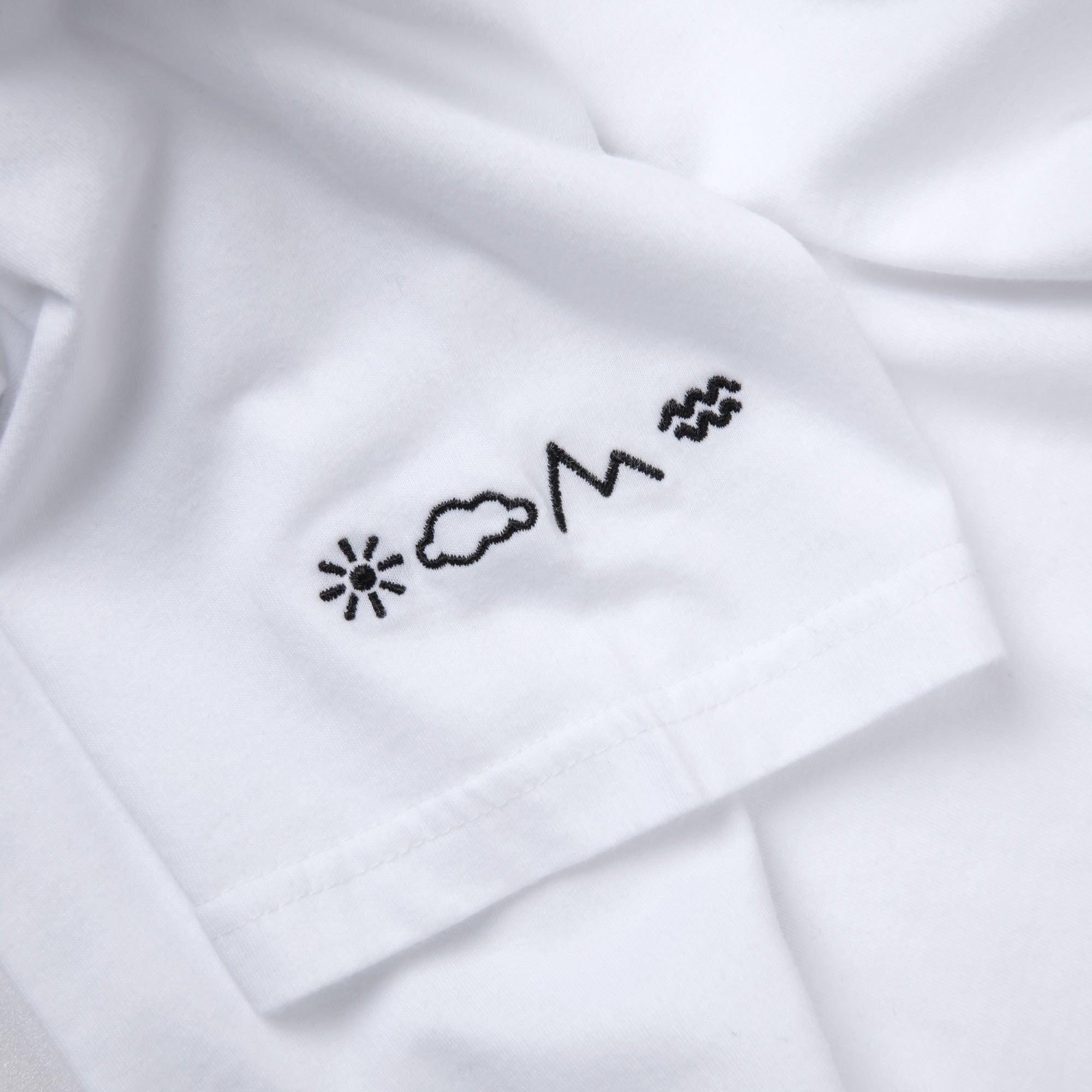 Vast Box Logo Raglan - White