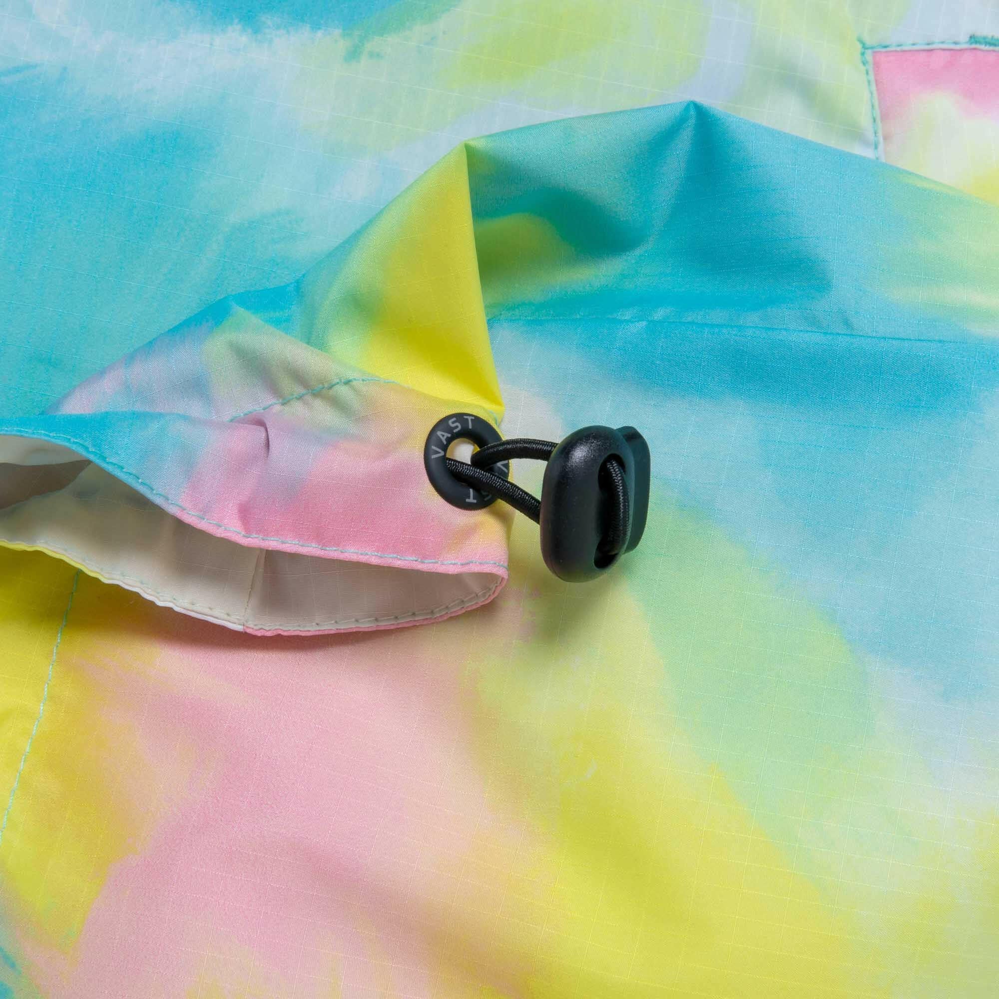 VAST 雙面潑墨水彩防潑水防風外套