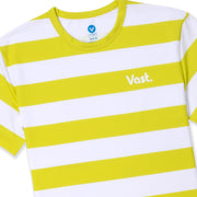 Vast Stripe Yellow/White 經典條紋防曬機能衝浪T-黃/白