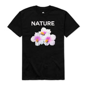 Vast Hibiscus Tee - Black 短袖T恤