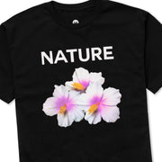 Vast Hibiscus Tee - Black 短袖T恤