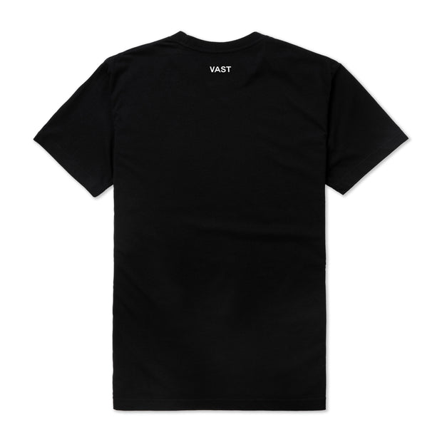 Vast Hibiscus Tee - Black 短袖T恤
