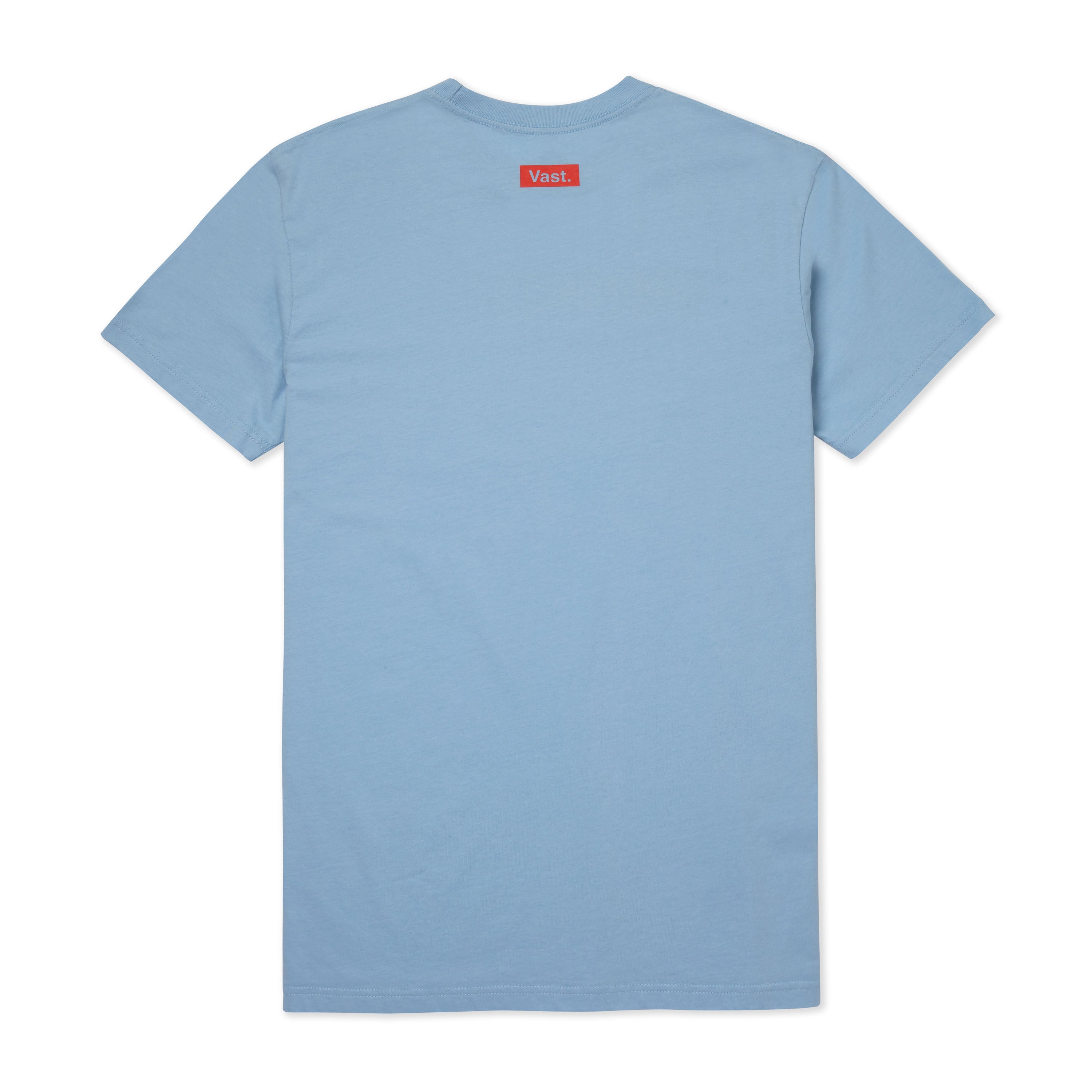 Vast Campaign Tee - Powder blue