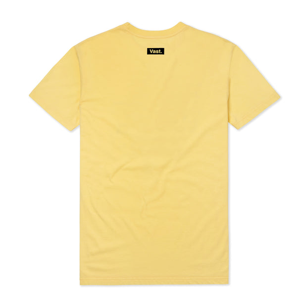 Vast Western Tee - Yellow