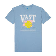 Vast Western Tee - Powder blue