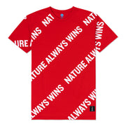 Vast Naw Print Tee - Red