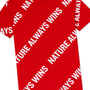 Vast Naw Print Tee - Red