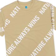 Vast Naw Print Tee - Sand