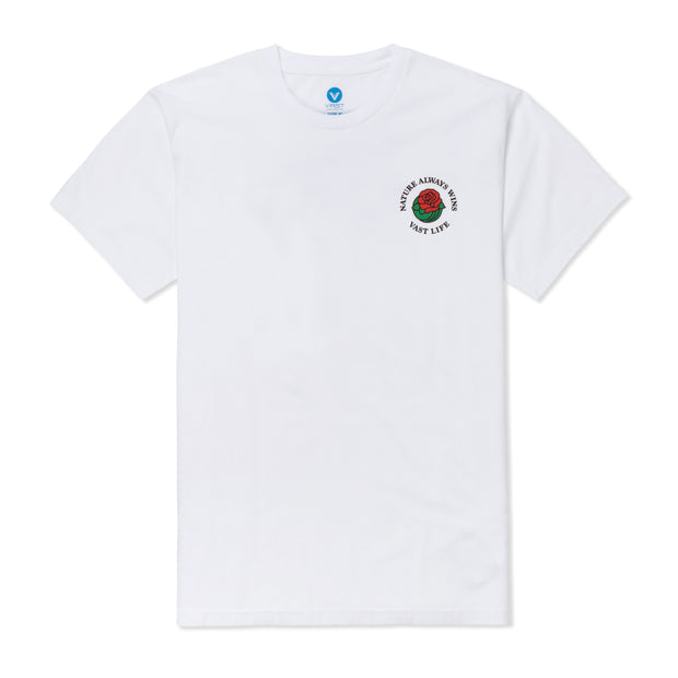 Vast Naw Rose Tee - White 短袖T恤