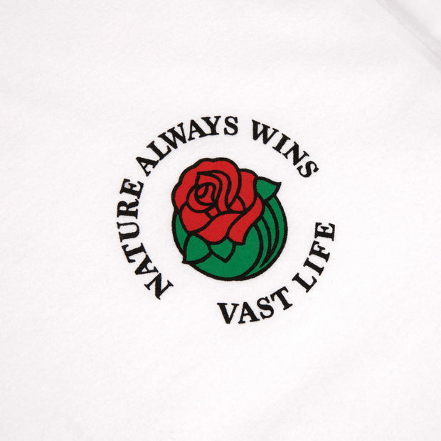 Vast Naw Rose Tee - White 短袖T恤