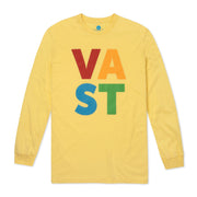 VAST Primary SQ 3/4 Sleeve - Yellow 七分袖上衣