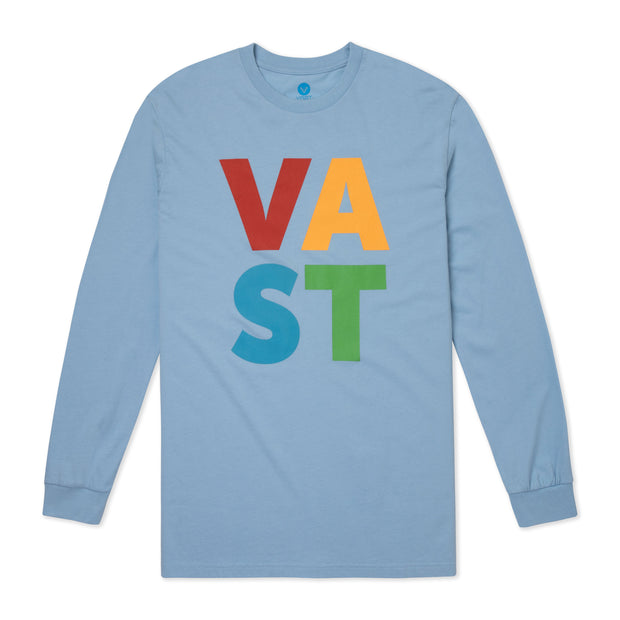 Vast Primary SQ 3/4 Sleeve - Sky
