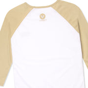 Vast Box Logo Raglan - Sand 七分袖上衣