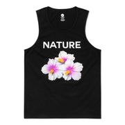 Vast Hibiscus Tank - Black