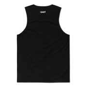 Vast Hibiscus Tank - Black